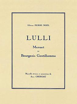 Menuet bourgeois gentilhomme 