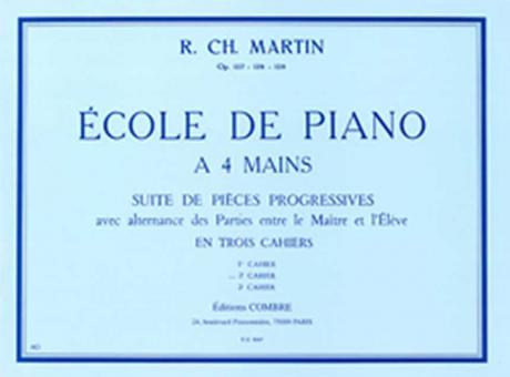 Ecole de piano a 4 mains op. 128 2 