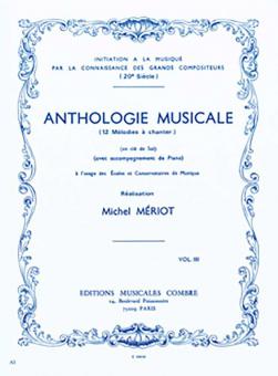 Anthologie musicale 3 