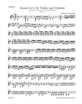Konzert Nr. 3 G-Dur KV 216 