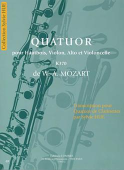 Quatuor pour hautbois, violon, alto et cello KV370 