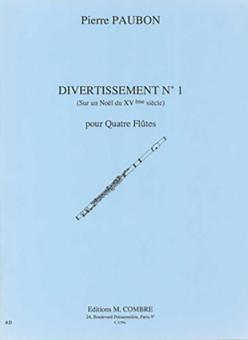 Divertissement No. 1 sur un noel du XVe siecle 