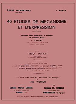 40 Etudes de mecanisme et expressives 1 