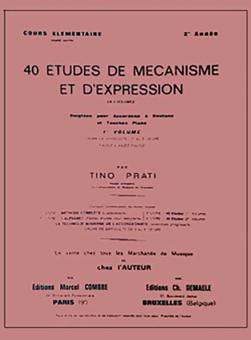 40 Etudes de mecanisme et expressives 2 