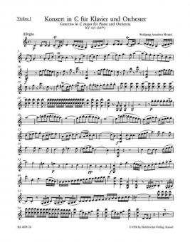 Konzert Nr. 13 C-Dur KV 415 (387b) 