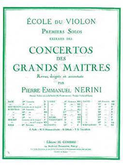 Solo No. 1 du concerto No. 8 