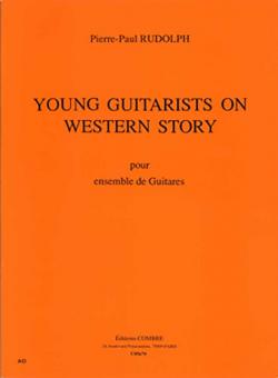 Young guitarists on western story 