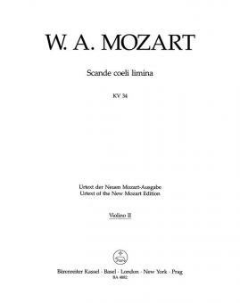 Scande coeli limina KV 34 