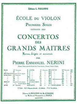 Solo No. 1 du concerto No. 23 