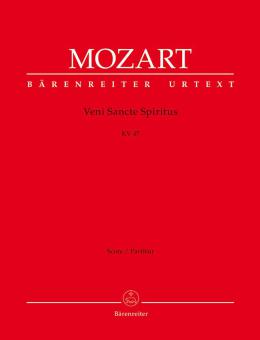 Veni Sancte Spiritus KV 47 Standard