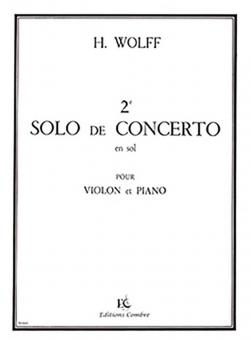 Solo de concerto No. 2 en sol 