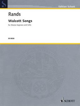 Walcott Songs For Mezzo Soprano And Cello Standard