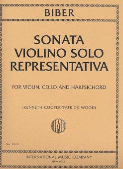 Sonata Violino Solo Representativa 