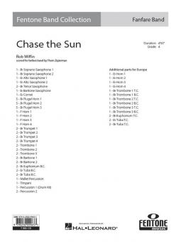 Chase The Sun (Fanfarenorchester) 