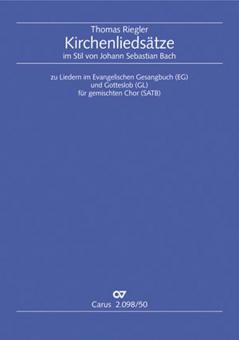 Kirchenliedsätze im Stil von Johann Sebastian Bach 