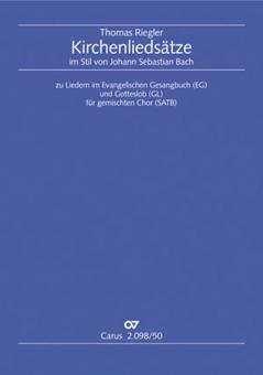 Kirchenliedsätze im Stil von Johann Sebastian Bach 