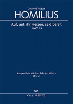 Auf, auf, ihr Herzen, seid bereit Standard