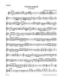 Venite populi KV 260 (248a) 