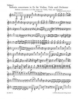 Sinfonia concertante Es-Dur KV 364 (320d) 