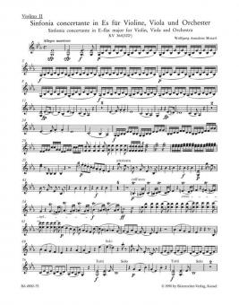 Sinfonia concertante Es-Dur KV 364 (320d) 
