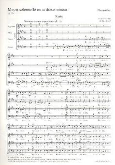 Messe solennelle en ut diese mineur 