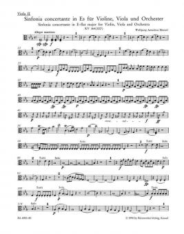 Sinfonia concertante Es-Dur KV 364 (320d) 