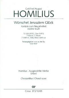 Wünschet Jerusalem Glück 