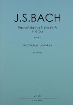Französische Suite Nr. 5 in G-Dur BWV 816 