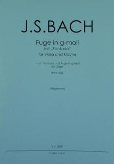 Fuge in g-Moll mit Fantasia BWV 542 