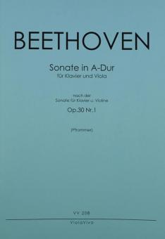 Sonate in A-Dur op. 30/1 