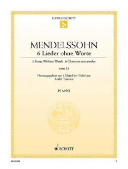 6 Lieder ohne Worte op. 53 Standard
