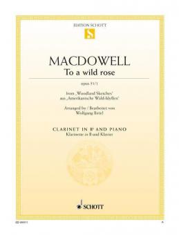 To A Wild Rose Op. 51/1 Standard