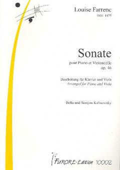 Sonate pour Piano et Violoncelle op. 46 
