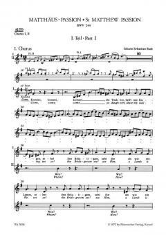 Matthäus-Passion BWV 244 