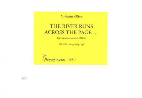 The River Runs Across The Page 