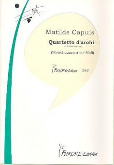 Streichquartett cis-Moll 