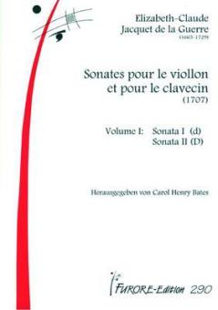 Sonates pour le Viollon et pour le clavecin Vol 1 