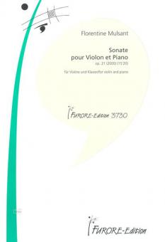 Sonata For Violine And Piano 