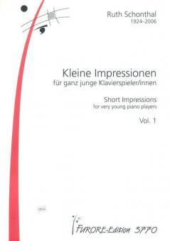 Kleine Impressionen für ganz junge Klavierspieler/innen 