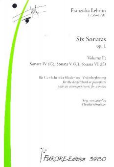 Sonaten op. 1 für Violine und Klavier 