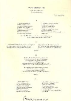 Wohin ich immer reise 