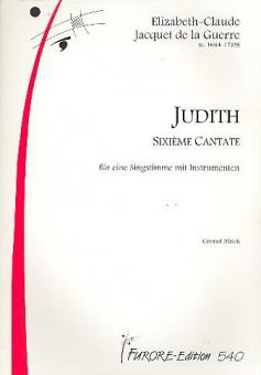 Judith. Cantata 