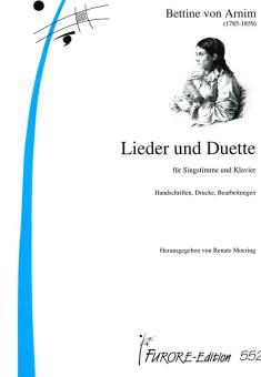Lieder und Duette 