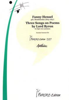 Three Songs On Texts by Lord Byron 