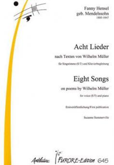 Acht Lieder für hohe Stimme 