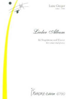Lieder Album für Singstimme und Klavier 