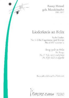 Liederkreis an Felix 