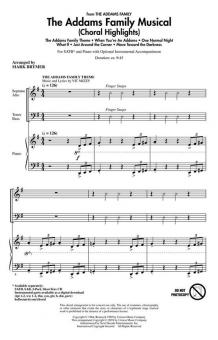 The Addams Family Musical (Choral Highlights) 