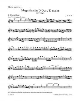 Magnificat D-Dur BWV 243 