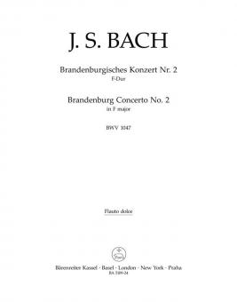 Brandenburgisches Konzert Nr. 2 F-Dur BWV 1047 